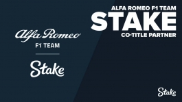 „Alfa Romeo“ F1 komanda paskelbė apie partnerystę su „Stake“.